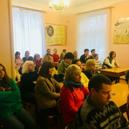 Зустріч ректора ЗНУ Фролова М.О. з трудовим колективом — фото