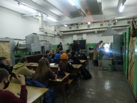 Гр.ВСФ-19 1/9 відвідала кафедру "Металургії" ІННІ ЗНУ