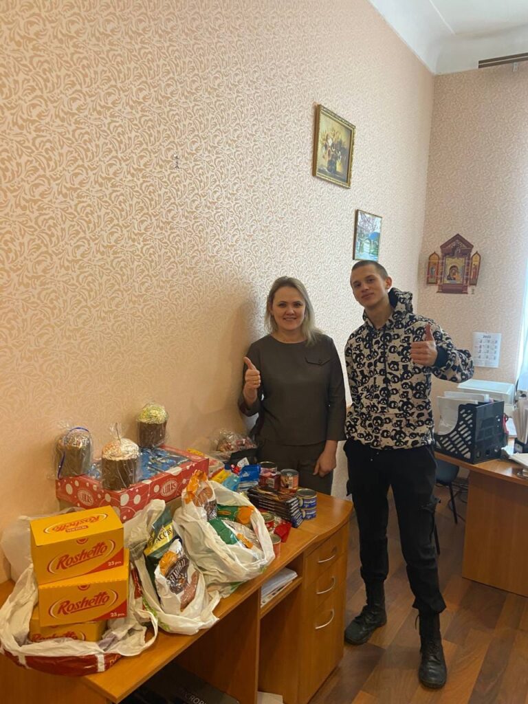 Великодній кошик для солдата