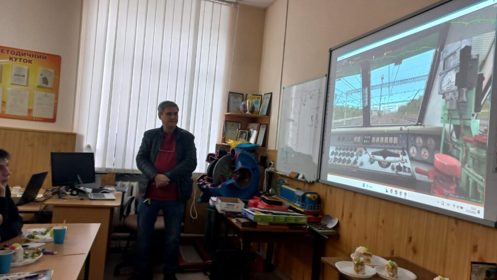Візит Запорізької дитячої залізниці